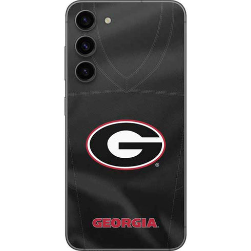 University of Georgia Black Jersey Galaxy S23 FE Skin