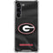 University of Georgia Black Jersey Galaxy S23 Plus Clear Case