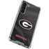 University of Georgia Black Jersey Galaxy S23 Plus Clear Case