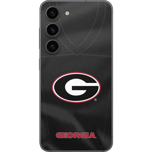 University of Georgia Black Jersey Galaxy S23 Skin