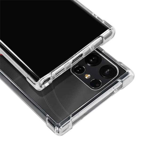 University of Georgia Black Jersey Galaxy S23 Ultra Clear Case