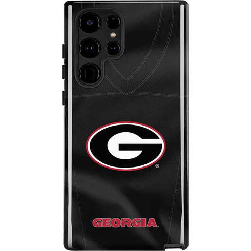 University of Georgia Black Jersey Galaxy S23 Ultra Pro Case