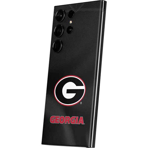 University of Georgia Black Jersey Galaxy Skins