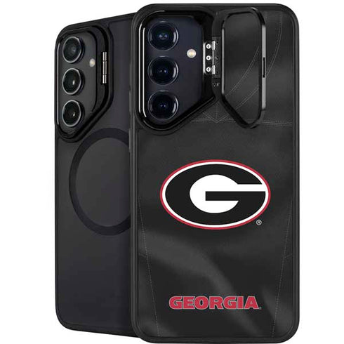 University of Georgia Black Jersey Galaxy S24 Plus Kickstand Case