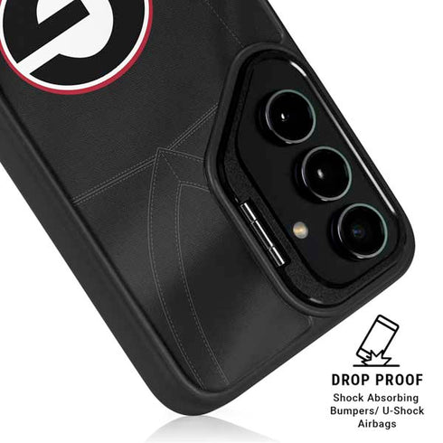 University of Georgia Black Jersey Galaxy S25 Plus Kickstand Case