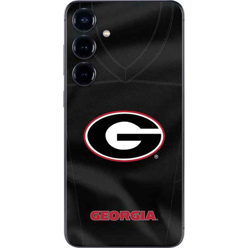 University of Georgia Black Jersey Galaxy S25 Plus Skin