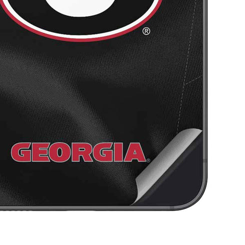 University of Georgia Black Jersey Galaxy S25 Skin