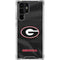 University of Georgia Black Jersey Galaxy S24 Ultra Clear Case