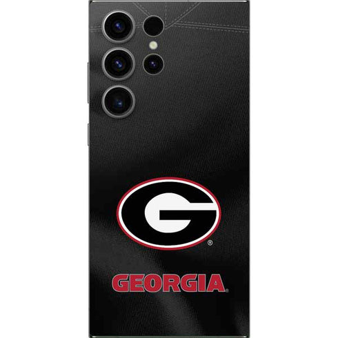 University of Georgia Black Jersey Galaxy S25 Ultra Skin