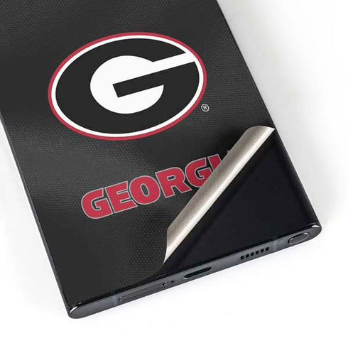 University of Georgia Black Jersey Galaxy S24 Ultra Skin