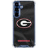 University of Georgia Black Jersey Galaxy S25 Plus Clear Case