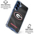 University of Georgia Black Jersey Galaxy S25 Plus Clear Case