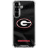 University of Georgia Black Jersey Galaxy S26 Clear Case
