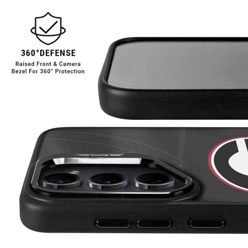 University of Georgia Black Jersey Galaxy S26 Kickstand Case