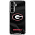 University of Georgia Black Jersey Galaxy S26 Plus Clear Case