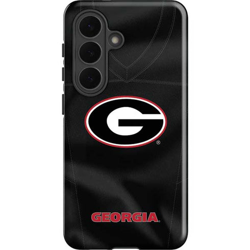 University of Georgia Black Jersey Galaxy S26 Plus Impact Case