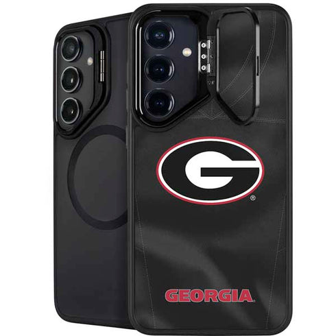 University of Georgia Black Jersey Galaxy S26 Plus Kickstand Case