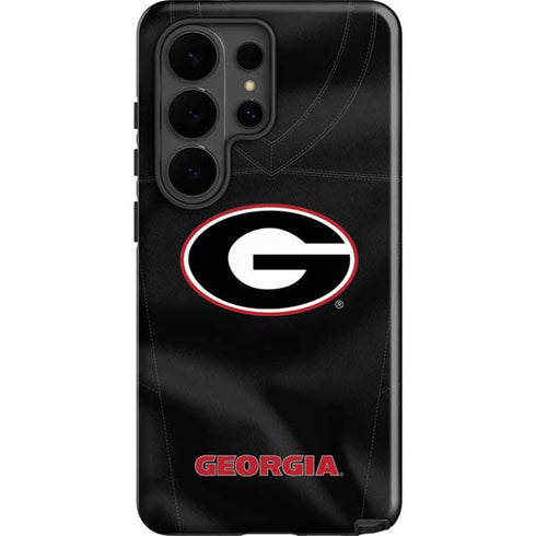 University of Georgia Black Jersey Galaxy S26 Ultra Impact Case