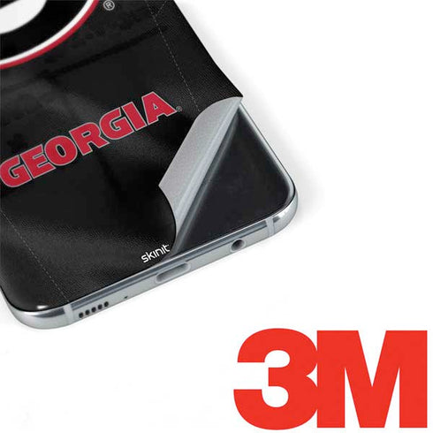 University of Georgia Black Jersey Galaxy S8 Plus Skin