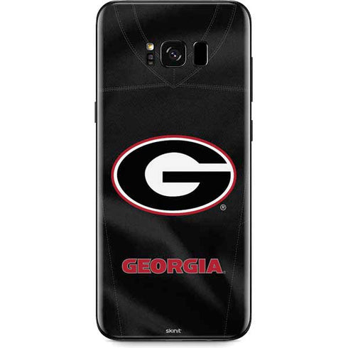 University of Georgia Black Jersey Galaxy S8 Skin