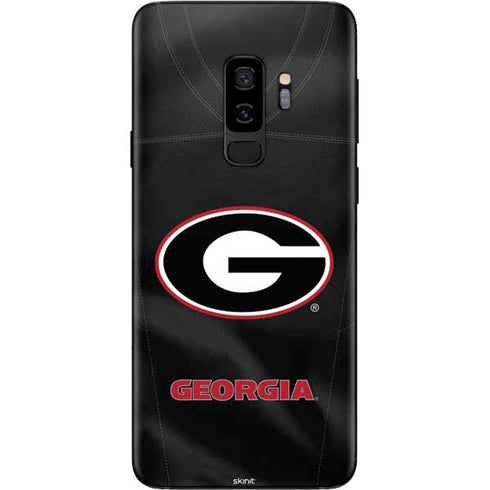 University of Georgia Black Jersey Galaxy S9 Plus Skin