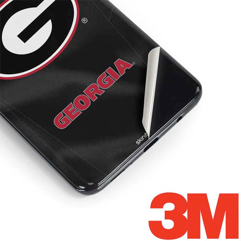 University of Georgia Black Jersey Galaxy S9 Plus Skin