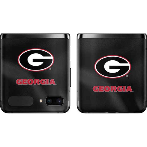 University of Georgia Black Jersey Galaxy Z Flip Skin