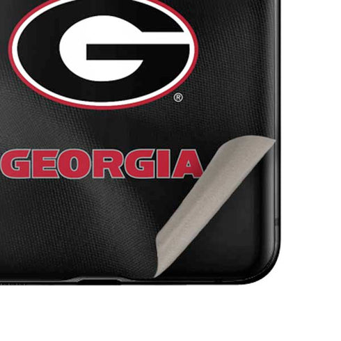 University of Georgia Black Jersey Galaxy Z Flip Skin