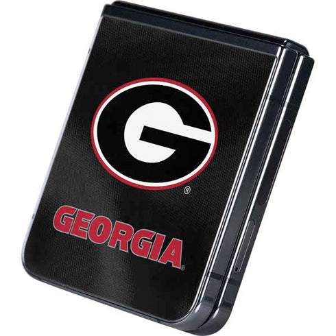 University of Georgia Black Jersey Galaxy Z Flip5 5G Skin