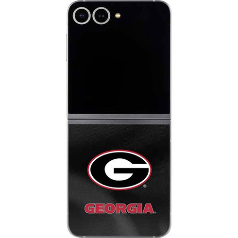 University of Georgia Black Jersey Galaxy Z Flip6 Skin