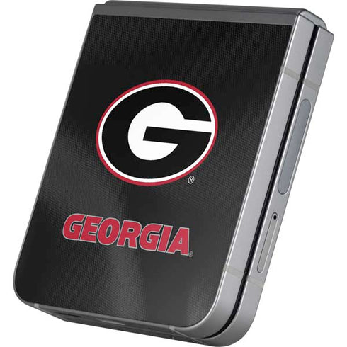 University of Georgia Black Jersey Galaxy Z Flip6 Skin