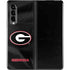University of Georgia Black Jersey Galaxy Z Fold3 5G Skin