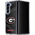 University of Georgia Black Jersey Galaxy Z Fold5 5G Clear Case