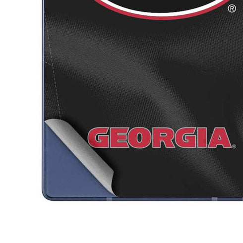 University of Georgia Black Jersey Galaxy Z Fold6 Skin
