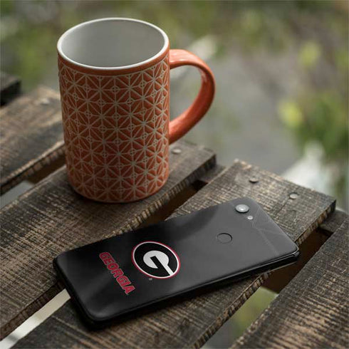 University of Georgia Black Jersey Google Pixel 3a Skin