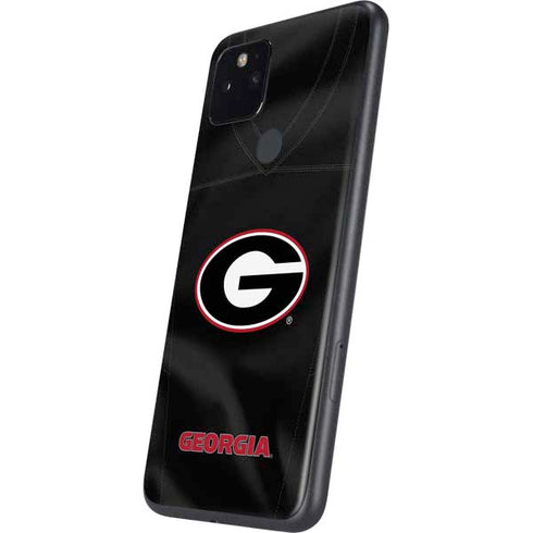 University of Georgia Black Jersey Google Pixel 5 Skin