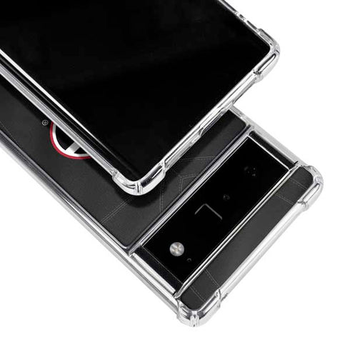 University of Georgia Black Jersey Google Pixel 6 Clear Case