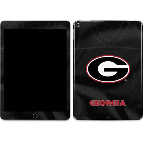 University of Georgia Black Jersey iPad Skins