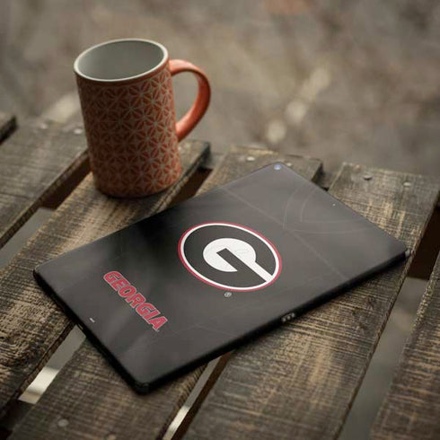 University of Georgia Black Jersey iPad Skins