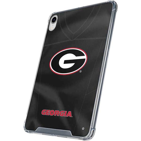 University of Georgia Black Jersey iPad 11th Gen (2025) Clear Case