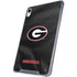 University of Georgia Black Jersey iPad 11th Gen (2025) Clear Case