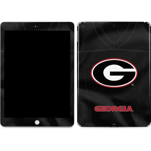 University of Georgia Black Jersey Apple iPad Skin