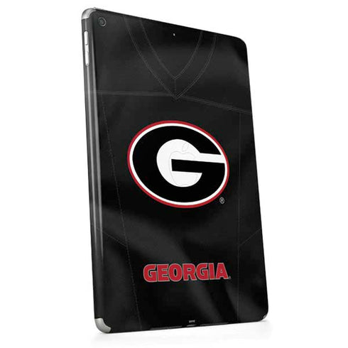 University of Georgia Black Jersey Apple iPad Skin