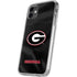 University of Georgia Black Jersey iPhone 11 Clear Case