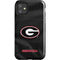 University of Georgia Black Jersey iPhone 11 Impact Case