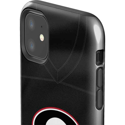 University of Georgia Black Jersey iPhone 11 Impact Case