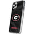 University of Georgia Black Jersey iPhone 11 Pro Clear Case
