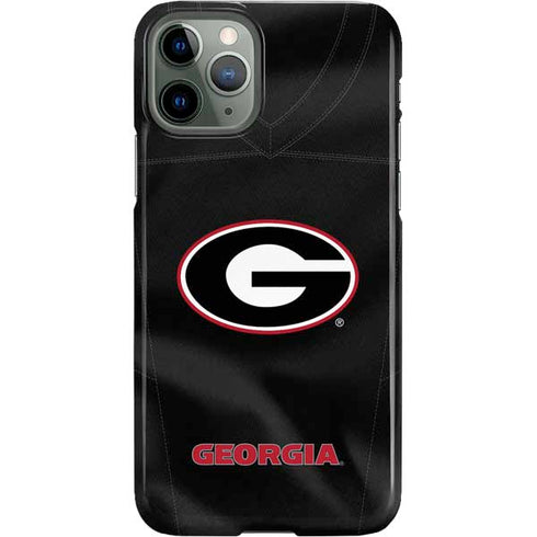 University of Georgia Black Jersey iPhone 11 Pro Lite Case