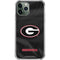 University of Georgia Black Jersey iPhone 11 Pro Max Clear Case