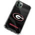 University of Georgia Black Jersey iPhone 11 Pro Max Clear Case